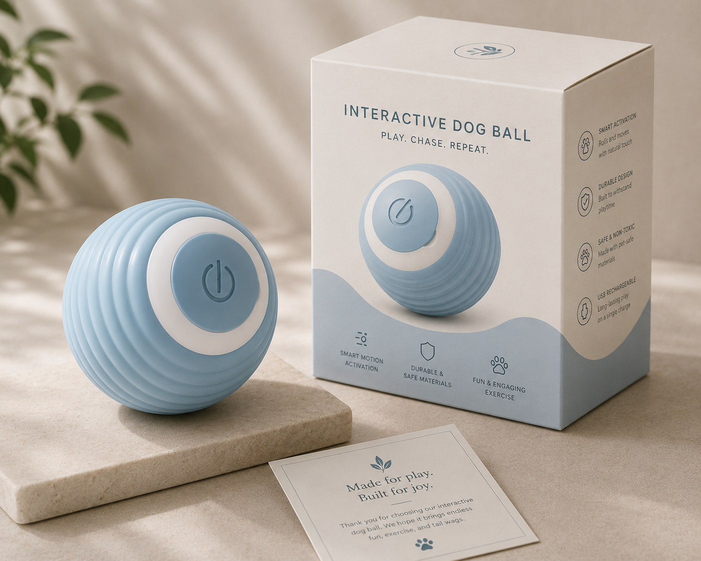 Smart Interactive Dog Toy Ball